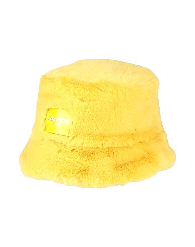 JIMMY CHOO Cappello Giallo ocra 100% Poliestere