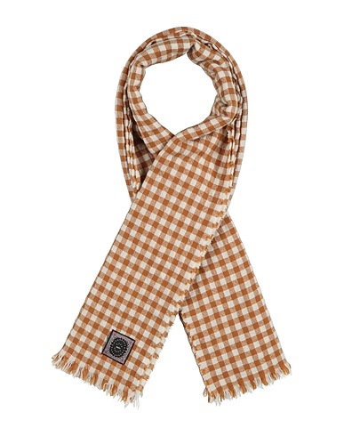 DESTIN Scarves and foulards Mustard 75% Wool, 18% Cashmere, 7% Silk