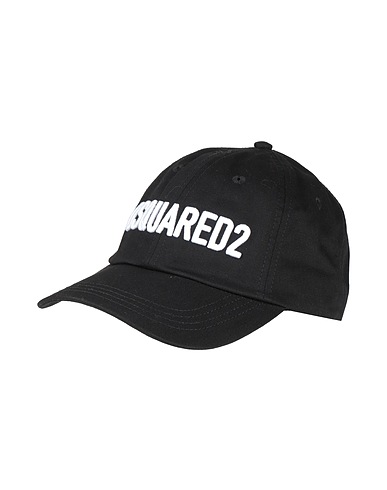 DSQUARED2 Cappello Nero 100% Cotone