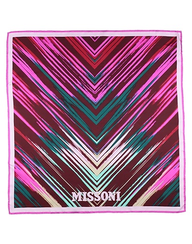 MISSONI Sciarpe e foulard Fucsia 100% Seta