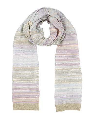 MISSONI Scarves and foulards Sky blue 77% Viscose, 10% Polyamide, 8% Polyester, 5% Metallic fiber