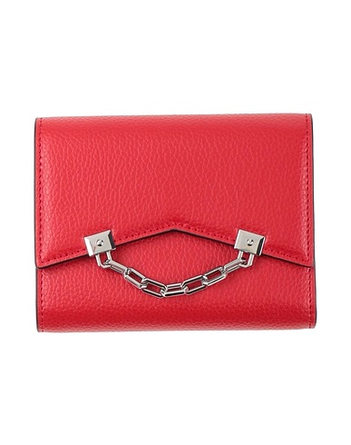 KARL LAGERFELD Wallet Red 100% Cow leather