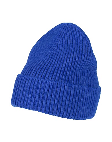 BURBERRY Hat Bright blue 100% Cashmere