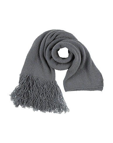 FABIANA FILIPPI Scarves and foulards Grey 58% Merino Wool, 27% Camel wool, 13% Polyamide, 2% Elastane
