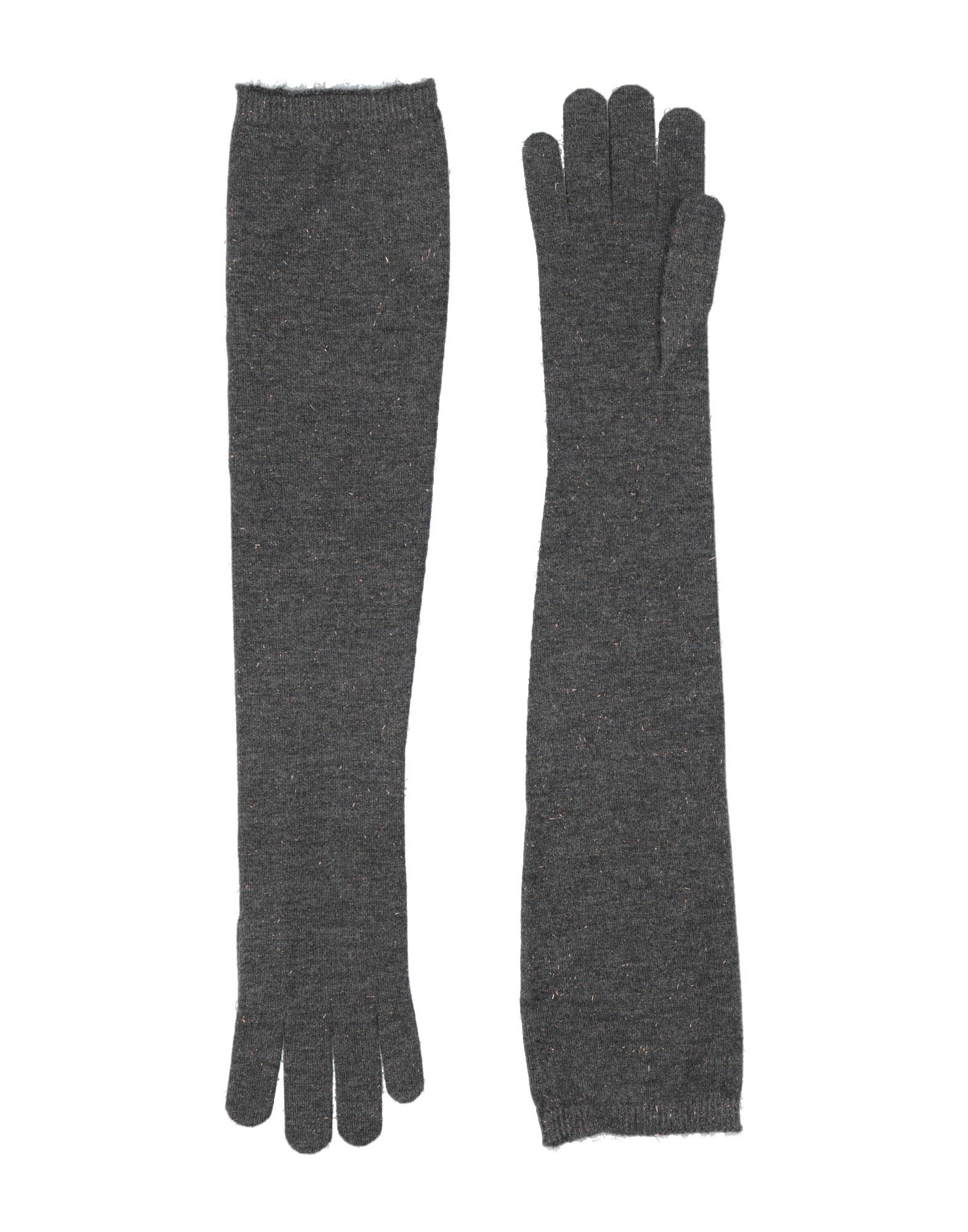 手袋 FABIANA FILIPPI Woman Gloves Black SAD214A789 I198 825 FABIANA FILIPPI | Orange Women's Gloves | YOOX