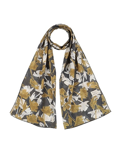 ALESSIA SANTI Scarves and foulards Black 100% Cotton