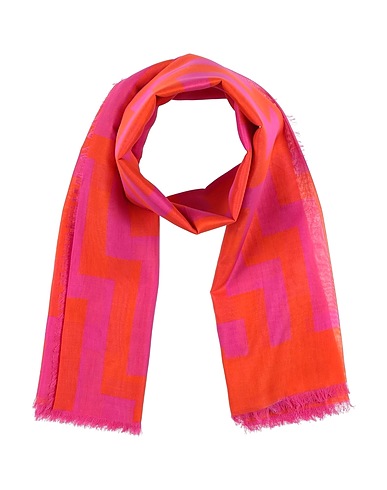 JIMMY CHOO Sciarpe e foulard Arancione 100% Cotone