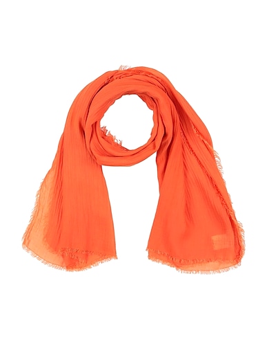 FALIERO SARTI Scarves and foulards Orange 90% Modal, 10% Cashmere