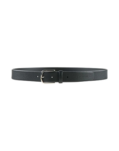 TESTONI Leather belt Black Calfskin