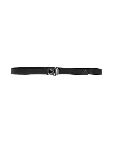 BOTTEGA VENETA Fabric belt Black Textile fibers