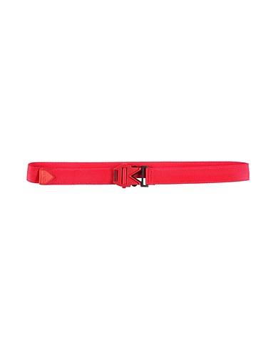 BOTTEGA VENETA Fabric belt Red Textile fibers