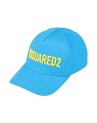 DSQUARED2 Hat AZZURRO 100% Cotton, Polyester