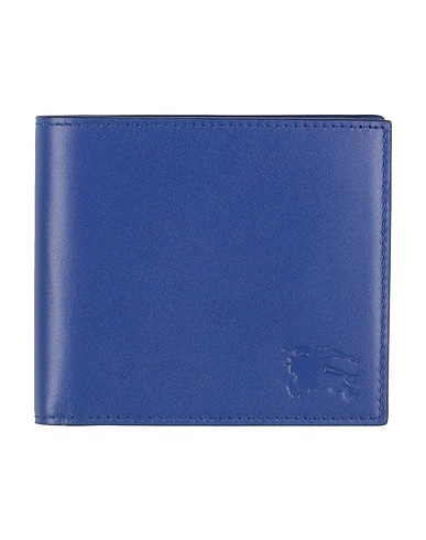 BURBERRY PRORSUM Brieftasche Blau Leder