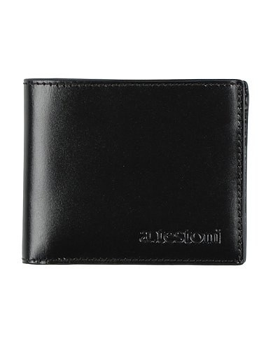 TESTONI Wallet Black Leather
