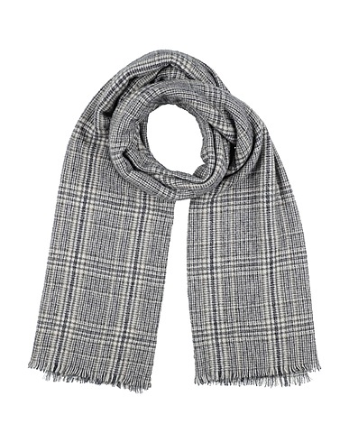 BRUNELLO CUCINELLI Scarves and foulards Grey 52% Cashmere, 30% Virgin Wool, 14% Polyamide, 3% Alpaca wool, 1% Metallic fiber