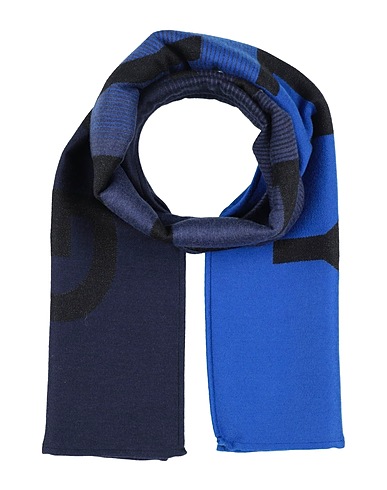 GIVENCHY Scarves and foulards Bright blue 84% Wool, 8% Virgin Wool, 8% Silk