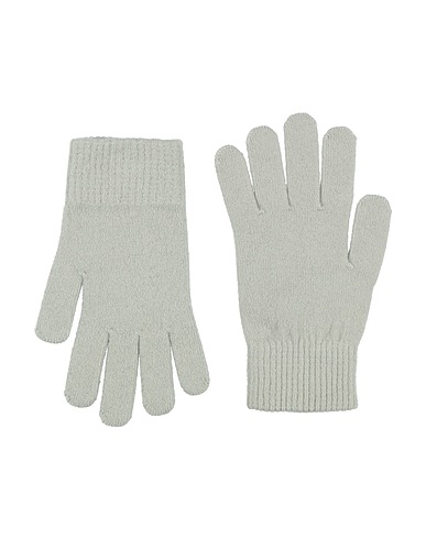 YVES SALOMON Gloves Light green 70% Wool, 30% Cashmere
