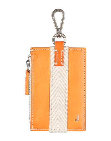 JACQUEMUS Brieftasche Orange Leder