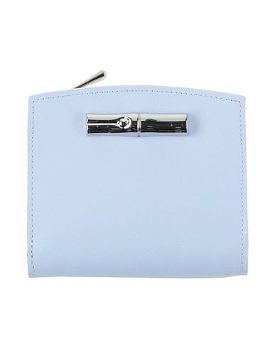 LONGCHAMP Wallet Sky blue Leather