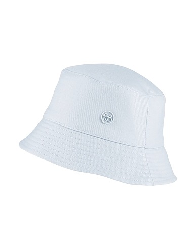RUSLAN BAGINSKIY Hat Sky blue 73% Wool, 27% Polyester