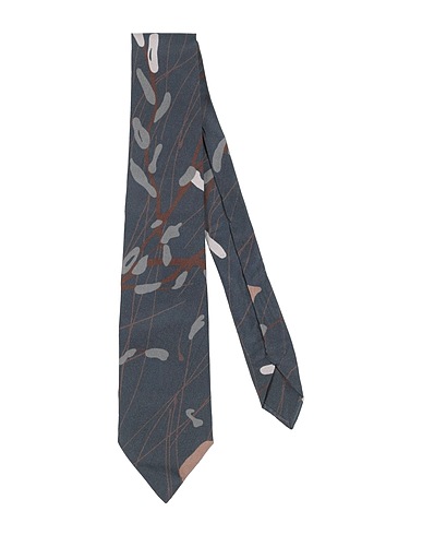BRUNELLO CUCINELLI Ties and bow ties Slate blue 100% Silk
