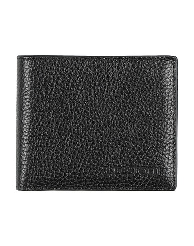 TESTONI Wallet Black Leather