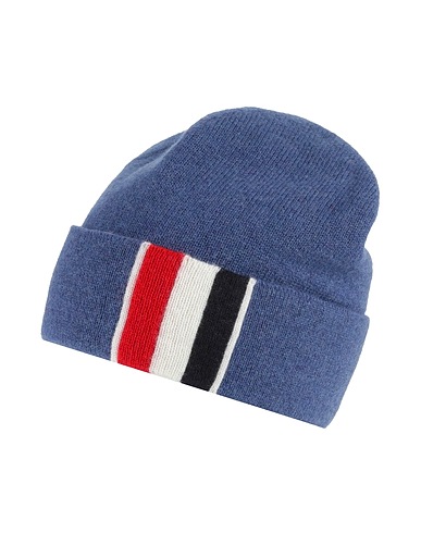 THOM BROWNE Mützen & Hüte Taubenblau 100% Merinowolle