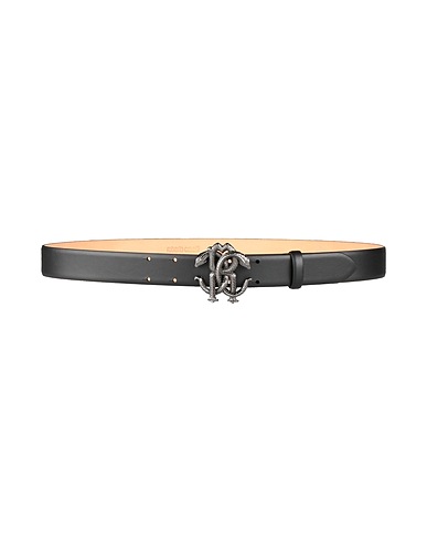 ROBERTO CAVALLI Leather belt Black Leather