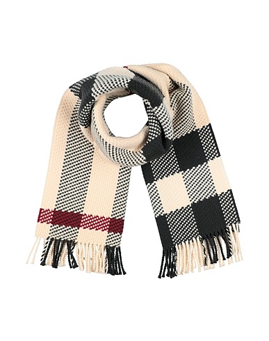 BURBERRY Scarves and foulards Ivory 100% Wool