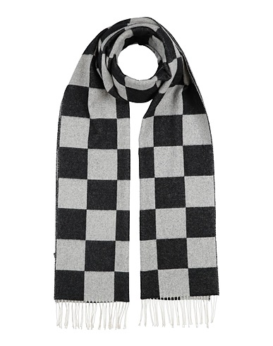 AMIRI Scarves and foulards Black 60% Cashmere, 37% Cotton, 3% Wool