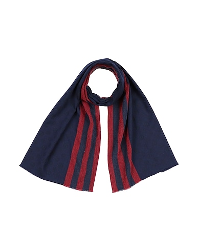 GIORGIO ARMANI Scarves and foulards Midnight blue 51% Virgin Wool, 44% Viscose, 5% Polyamide