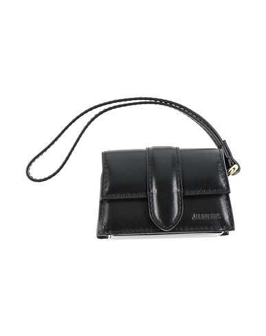 JACQUEMUS Tech gadget  Black Leather