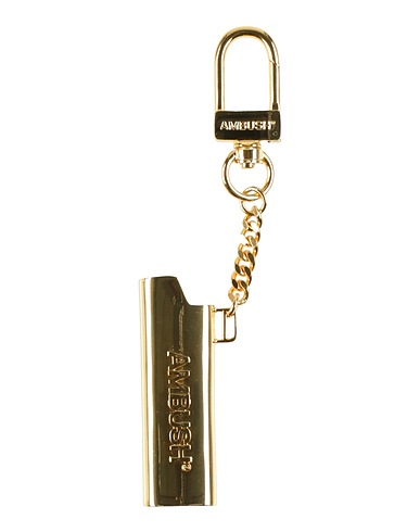 AMBUSH Key ring Gold Metal