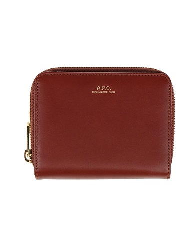 A.P.C. Wallet Tan 100% Cowhide