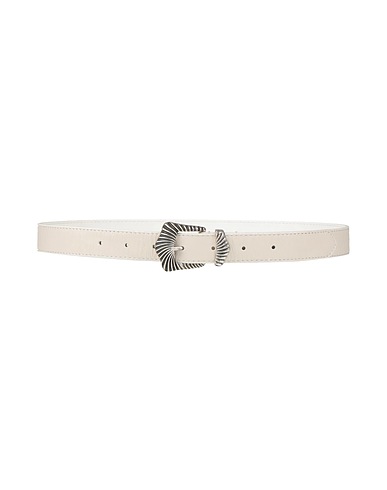 MAJE Regular belt Off white Cowhide