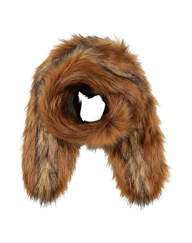SAINT LAURENT Sciarpe e foulard Marrone 86% Modacrilico, 14% Poliestere
