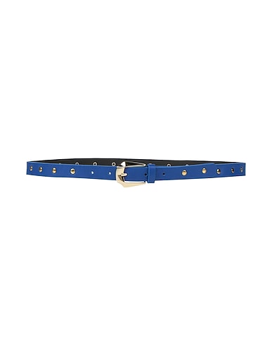 VICOLO Thin belt BLU CHINA Leather