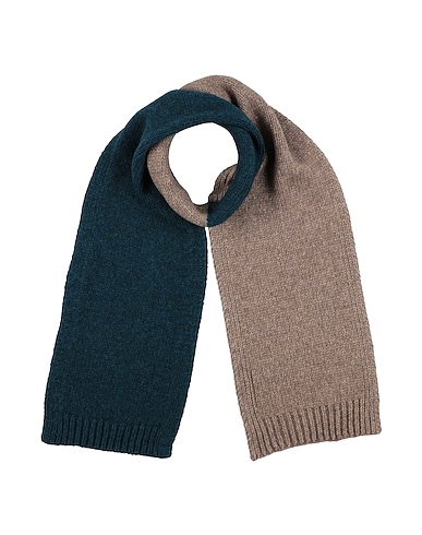 CESAR CASIER Scarves and foulards KHAKI 53% Wool, 24% Polyamide, 23% Yak wool