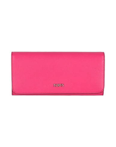 TOD'S Wallet Fuchsia Leather