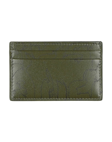 MCQUEEN Small Leather Goods Military green Leather