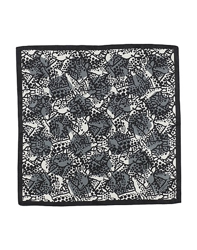 Z ZEGNA Scarves and foulards Grey 100% Silk