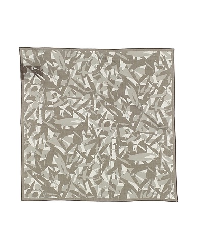 Z ZEGNA Scarves and foulards Khaki 100% Ramie