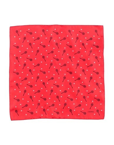 Z ZEGNA Scarves and foulards Red 100% Silk