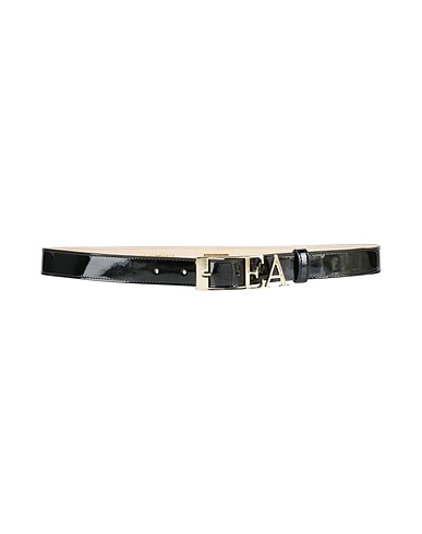 EMPORIO ARMANI Regular belt Black Leather
