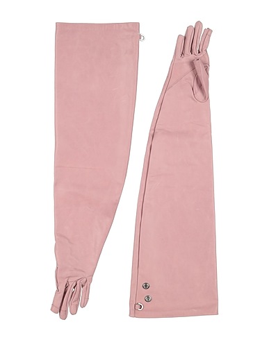 RICK OWENS Gloves Antique rose 100% Calfskin