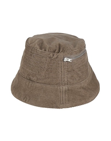 DRKSHDW by RICK OWENS Cappello Khaki 100% Cotone