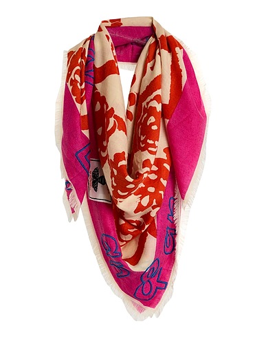 AN AN LONDREE Sciarpe e foulard Fucsia 100% Cachemire