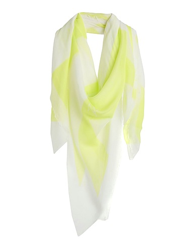 KARL LAGERFELD Scarves and foulards Yellow 100% Modal