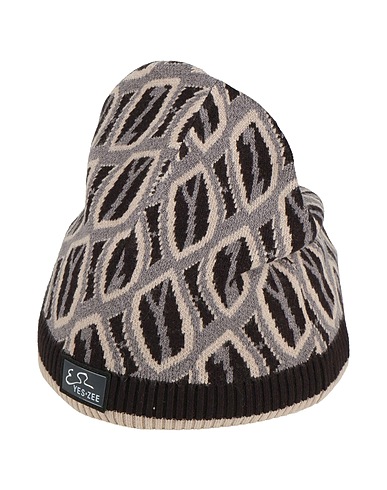 YES ZEE by ESSENZA Hat Taupe 50% Viscose, 28% Polyester, 22% Polyamide