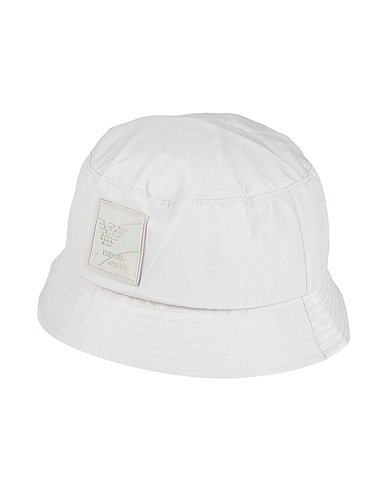 EMPORIO ARMANI Hat Light grey 100% Polyamide